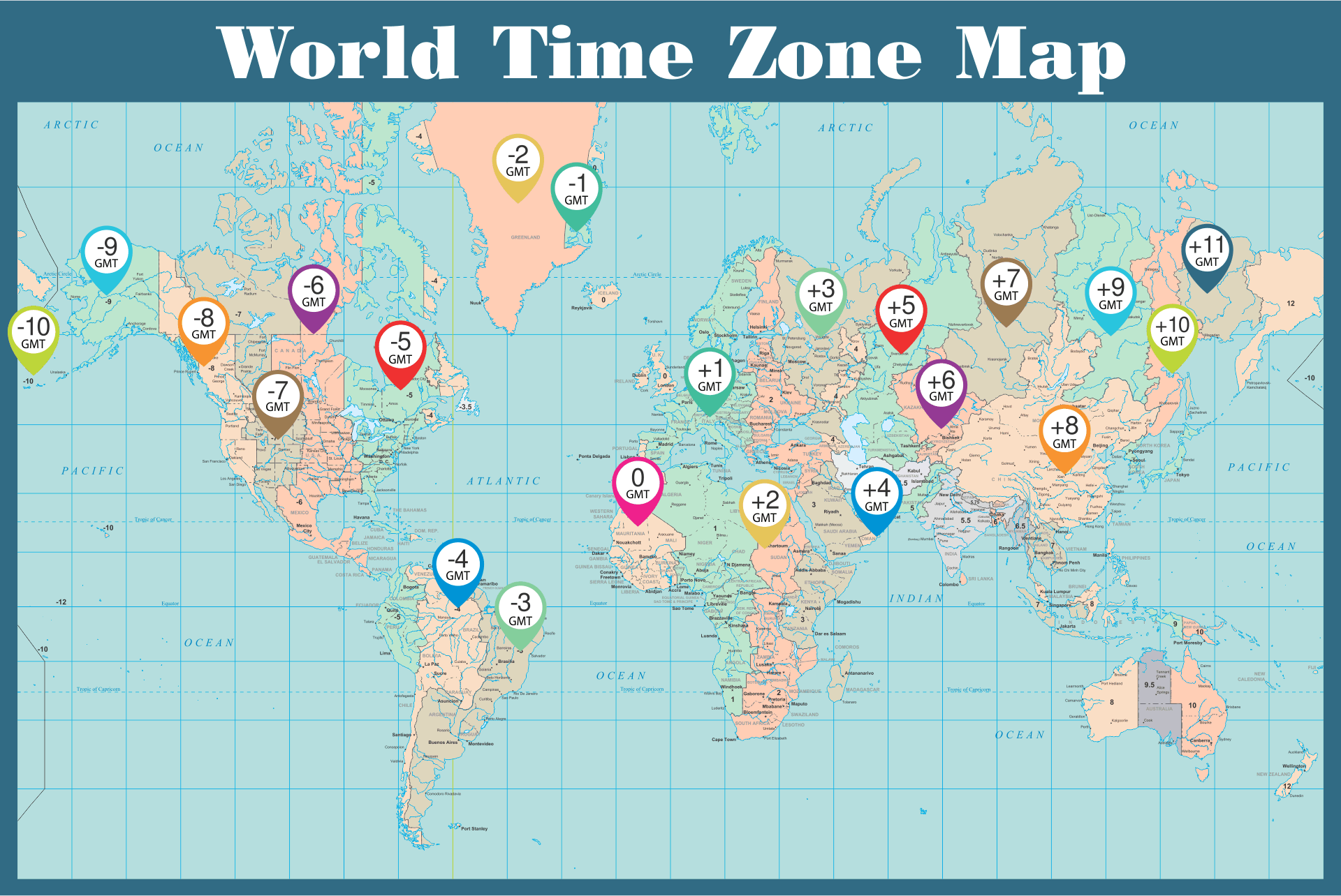 World Map A4 Size 10 Free PDF Printables Printablee