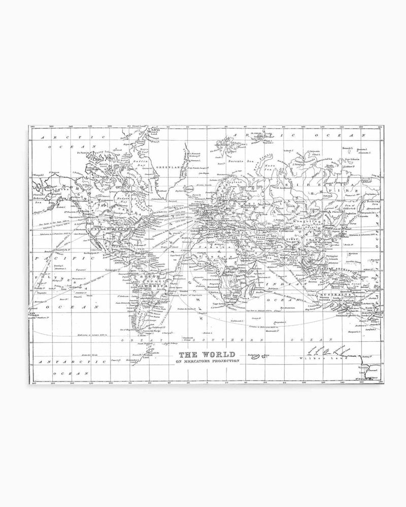 World Map Black And White Vintage II Art Print For Your Office Worksheets Library World Map Black And White Vintage II Art Print For Your Office Worksheets Library