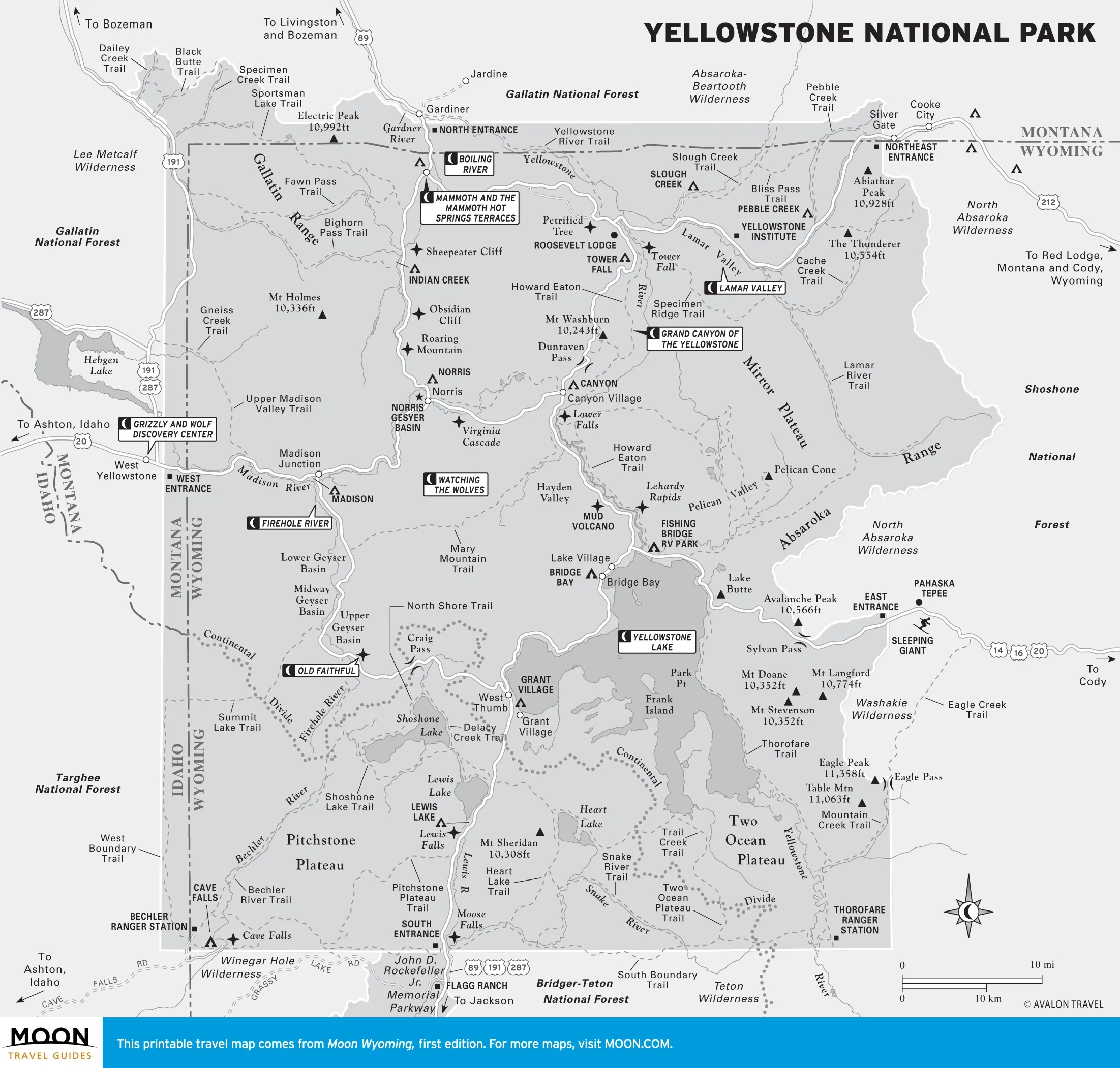 Wyoming Moon Travel Guides