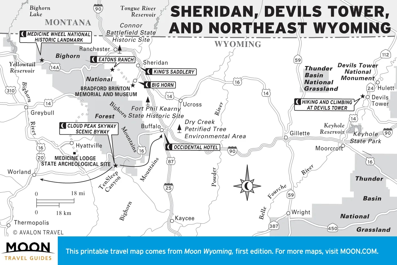 Wyoming Moon Travel Guides